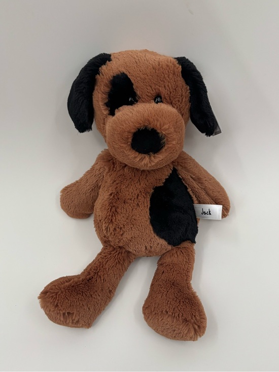 Other - Jack the Dog Soft Plush Brown & Black Dog Toy